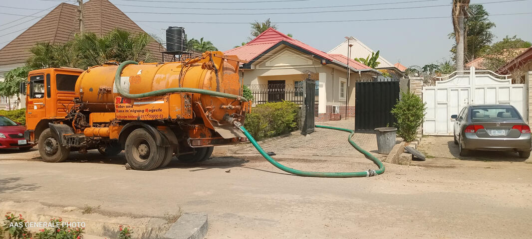 YES, EVACUATE YOUR SOAKAWAYS HERE IN ABUJA.