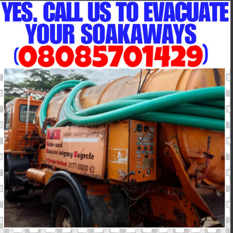 NOW POCKET-FRIENDLY! Evacuate Your Soakaways and Septic Tanks Here