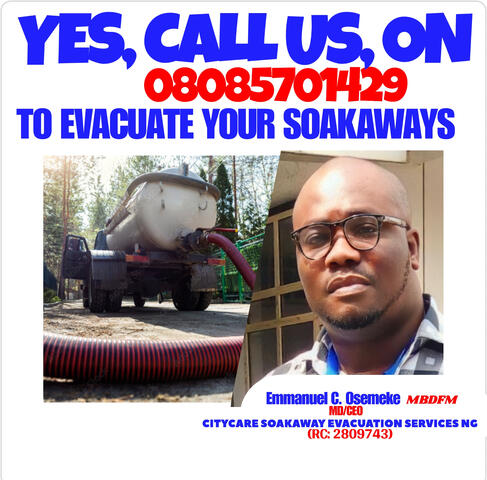NOW MADE AFFORDABLE! EVacuate Your Soakaways Today.